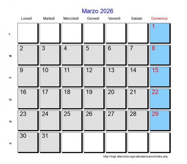MARZO 2026