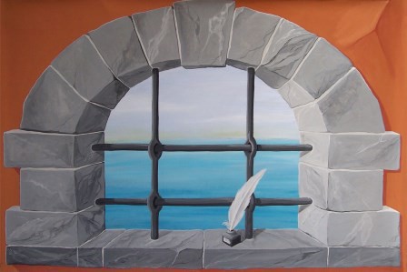 Finestra con sbarre (100x70)