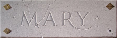 Granito con intarsio (20x50)