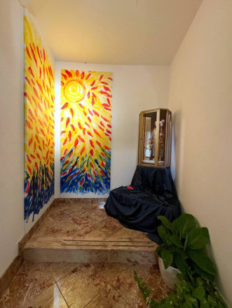 Installazione "Sogno quotidiano" nicchia dei santi Parrocchia SS Salvatore Trapani