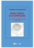 Copertina libro cartaceo "Dialoghi e comiche".