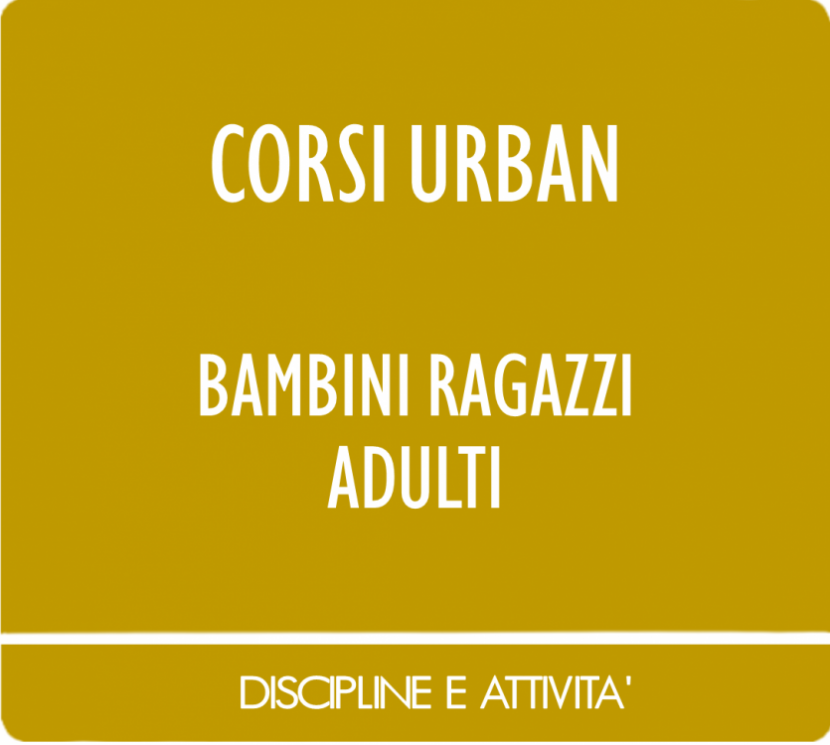 ORARIO LEZIONI URBAN DANCE