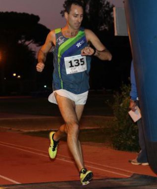 Paolo Marinelli al traguardo