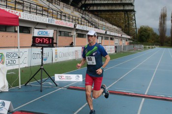 L'arrivo di Fabrizio (foto Agabiti Carolina)