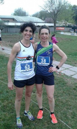 Daniela con la sua amica Elisa