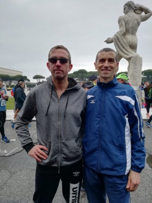 Roberto e Fabrizio dopo la gara