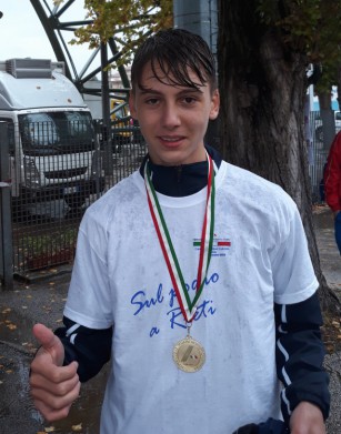 Federico Campione Italiano nel Triplo