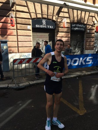 Il vincitore Luca Parisi