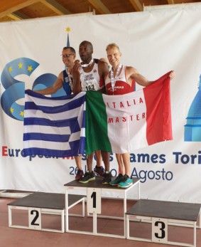 La premiazione di Roberto