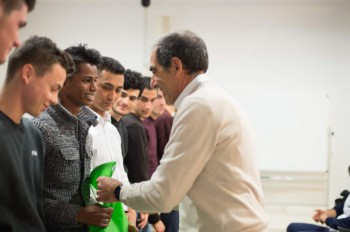 Premiazione Assoluti maschili e femminili per mano del Consigliere Petrungaro