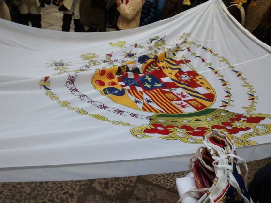 LA GRANDE BANDIERA PROVENIENTE DA MILAZZO E BENEDETTA A BARI: DA FEBBRAIO 2018 SVENTOLERA' A GAETA LA GRANDE BANDIERA PROVENIENTE DA MILAZZO E BENEDETTA A BARI: DA FEBBRAIO 2018 SVENTOLERA' A GAETA