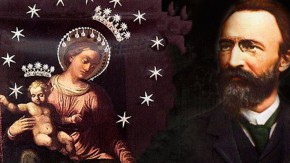 Beato Bartolo LOngo e la Vergine di Pompei Beato Bartolo LOngo e la Vergine di Pompei