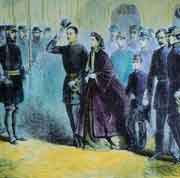 14 février 1861 - Les Souverains napolitains quittent jamais Gaeta et les États- 14 février 1861 - Les Souverains napolitains quittent jamais Gaeta et les États-