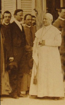Con il Papa Pio IX Con il Papa Pio IX