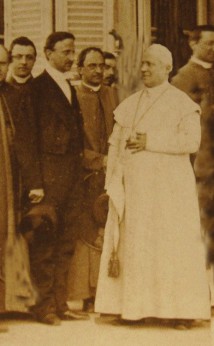 Re Francesco con Papa Pio IX Re Francesco con Papa Pio IX