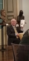 6.dicembre 2021, Museo Costantino Barbella Chieti. Raffaele Bigi alla presentazione del libro "Bibliografia Teatina"