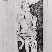 Un Genio disegno di Carlo Scarpa